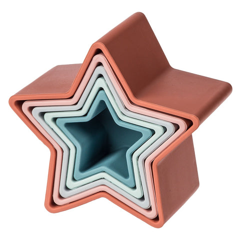 Simply Silicone Stacking Stars – 9″